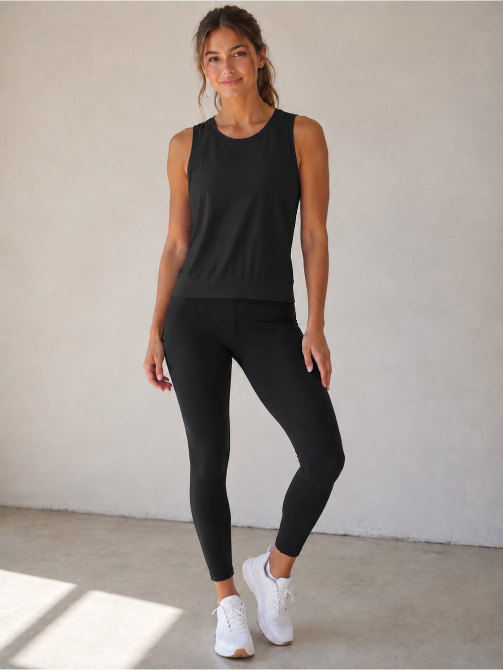 Athleta Black Women's Athletic Tank Top in Xsmall
